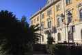 LibertÃÂ  square at Alassio, Riviera dei Fiori, Savona, Liguria, Italy